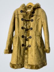 Orsay Faux Shearling Duffle Coat