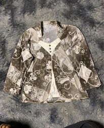 Women's Printed Blazer