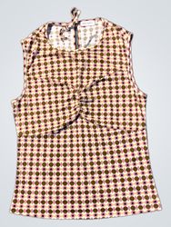 MAX&Co. Top Sem Mangas de Tricot