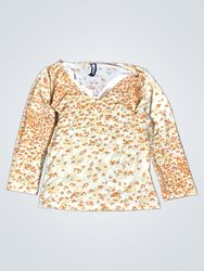 Forever 21 Floral Long Sleeve Top