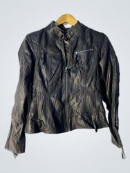 BTF CPH Women's Black Leather Jacket