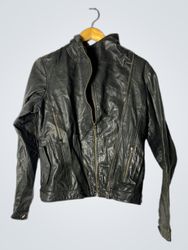 OBJECT COLLECTORS ITEM Black Leather Jacket
