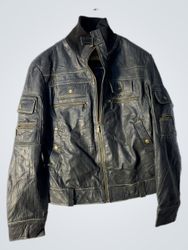 PHILIP RUSSEL REAL LEATHER COLLECTION Jacket