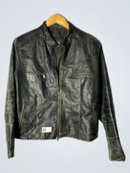 Vera Pelle Leather Jacket Made in Italy