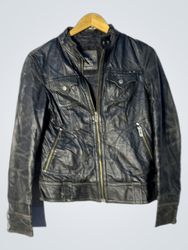 Esprit Leather Biker Jacket