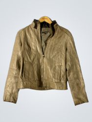 DOSSIER Women's Leather Jacket Size 40