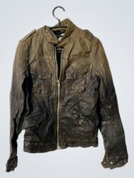 AllSaints Fields Leather Jacket