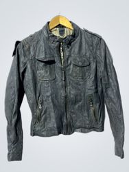CAMEL Leather Jacket