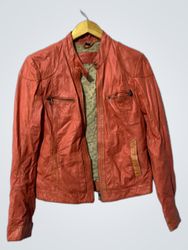 Pianna Di Luce Italy Genuine Leather Jacket