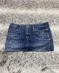 Diesel Women's Denim Mini Skirt