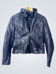 LES BLEUS Leather Jacket