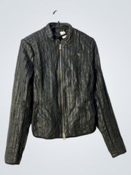 Black Faux Leather Jacket