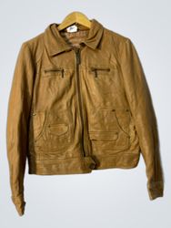 Naf Naf Authentic Leather Jacket
