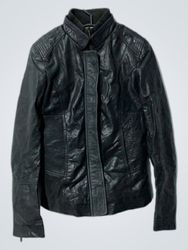 pronod black leather jacket