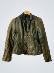 Green Leather Jacket
