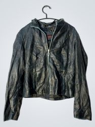 Macherel Paris Black Leather Jacket