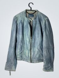 Betty Barclay Leather Biker Jacket