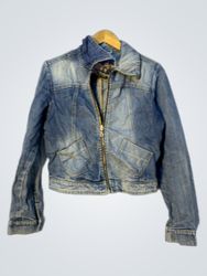 Young Fashion Embroidered Denim Jacket