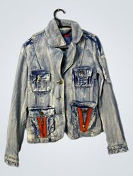 YUAN CHEN LONA Giacca di Jeans