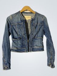 Pilcro e la giacca in denim Letterpress