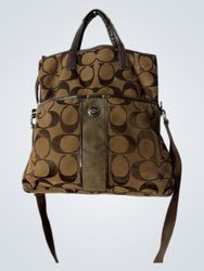 Coach Monogram Tote Bag