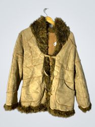 Shearling Trim Jacket