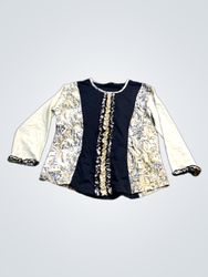 E.B. DESIGN Blusa de Manga Longa Feminina