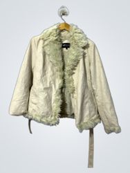 HAWK HORSE Faux Fur Lined Jacket