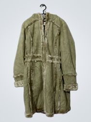 RCC Fashion Women's Long Faux Suede & Fur Lined Co..