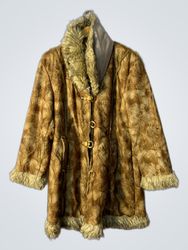 JIN LI Women's Faux Fur Lined Coat