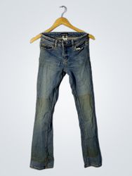 Bebe Blue Wash Denim Jeans