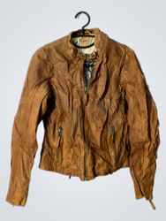 Gipsy Brown Leather Jacket
