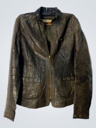 DM Made in Greece Leather Jacket