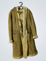 Shearling Lined Duffle Coat