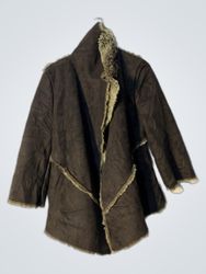 Sfera Brown Faux Fur Lined Jacket