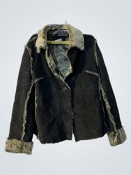 CARBOVE Faux Fur Lined Jacket