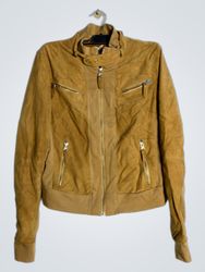 AC Slim Fit Suede Jacket