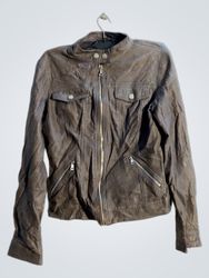 Laura Jo Women's Faux Leather Jacket