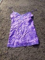 Victoria's Secret Lila Spitzenbesatz Nachthemd