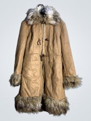 River Island Faux Fur Lined Coat