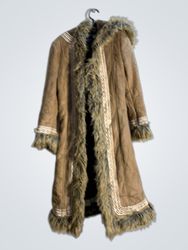 The Vestry Women's Faux Fur Trimmed Hooded Coat