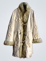 IMAGINI Women's Faux Fur Lined Coat
