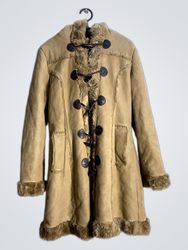 ORSAY Faux Suede Toggle Coat