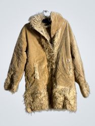 SUN Fuzzy Lined Coat