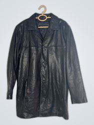 Wilsons Leather Pelle Studio Black Leather Jacket