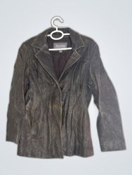 Michael Kors Leather Blazer