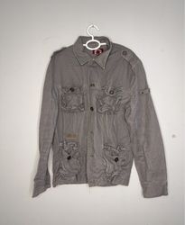 Stussy Military Jacket Grey