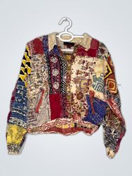 Sacred Threads Patchwork Jacket