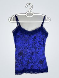 Top de Camisola com Renda