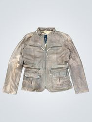 BC Best Connections Brown Leather Jacket